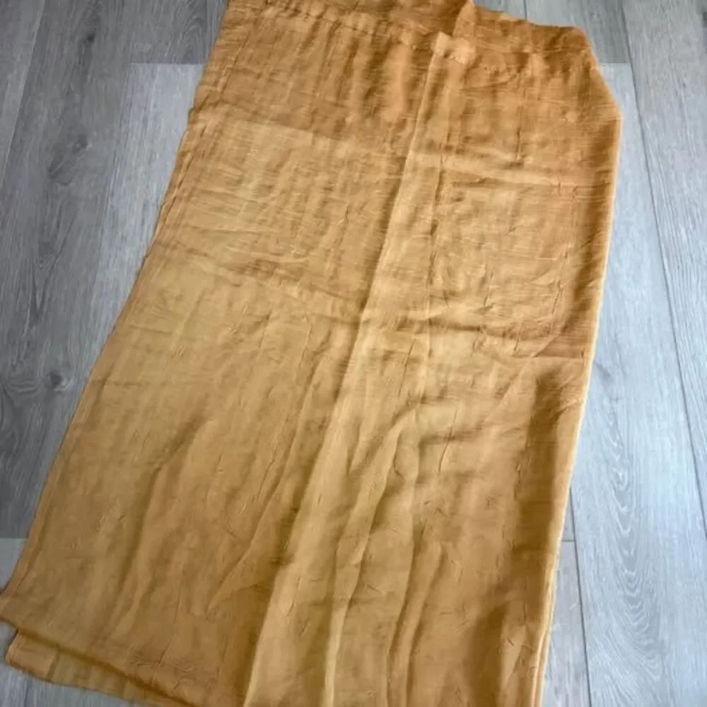 Gold Crushed Texture Curtains